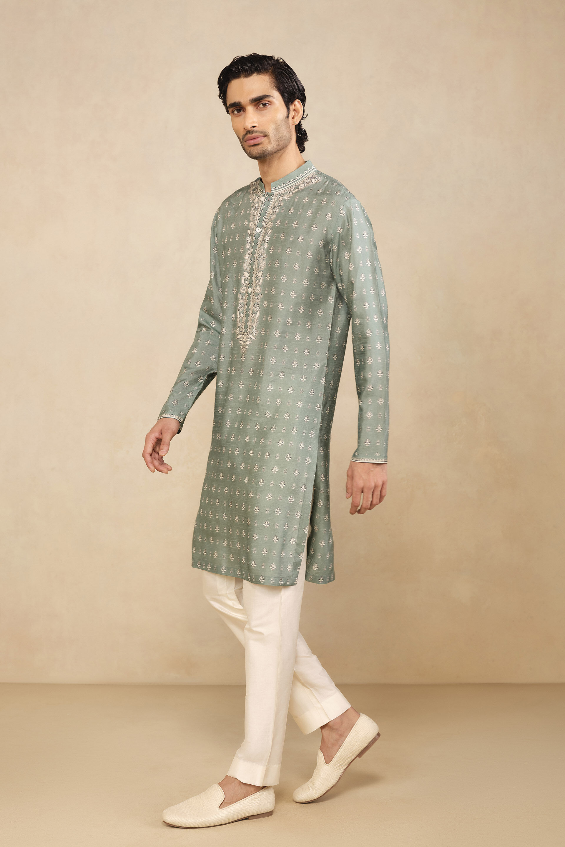Almog Kurta - Mist Blue, Mist Blue, image 3